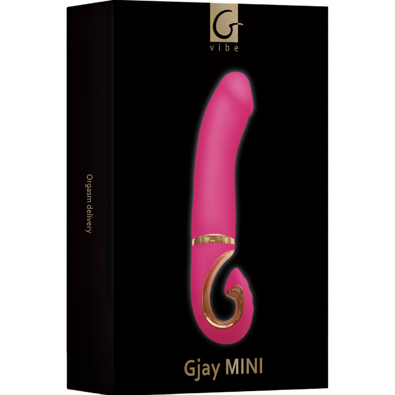 G-VIBE - GJAY MINI PINK SILICONE VIBRATOR 3 G-VIBE - GJAY MINI PINK SILICONE VIBRATOR - obrazek 3