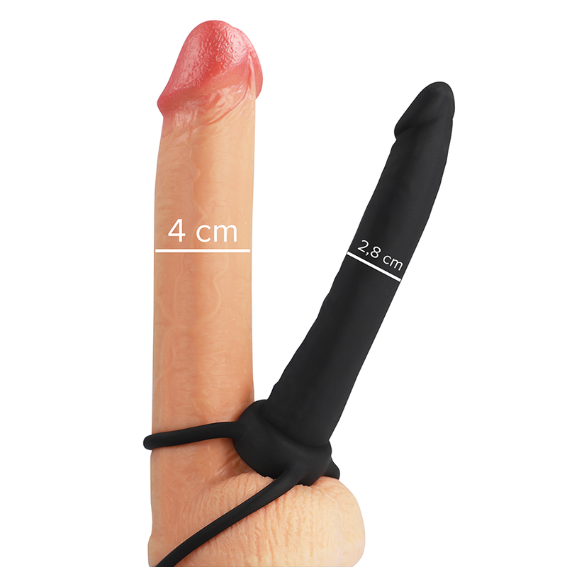 MYTHOLOGY - COBI ONYX ANAL DILDO WITH COCK AND TESTICLE RING 13 SILICONE CM 2 MYTHOLOGY - COBI ONYX ANAL DILDO WITH COCK AND TESTICLE RING 13 SILICONE CM - obrazek 2