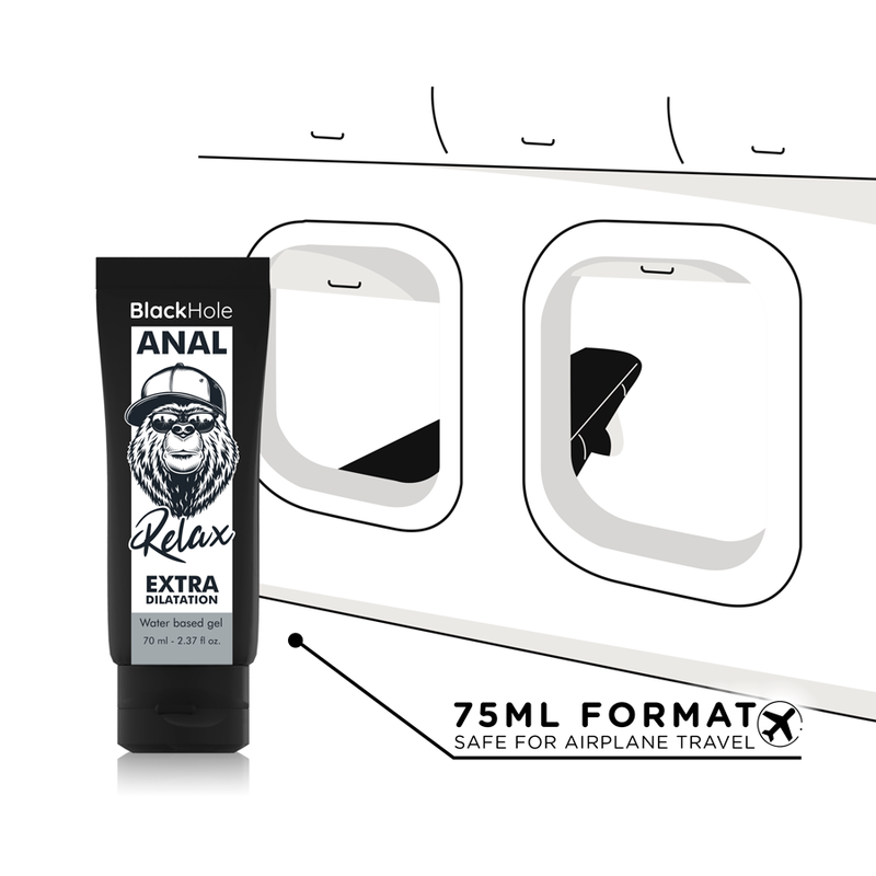 BLACK HOLE - WATER-BASED ANAL DILATION GEL 70 ML 5 BLACK HOLE - WATER-BASED ANAL DILATION GEL 70 ML - obrazek 5