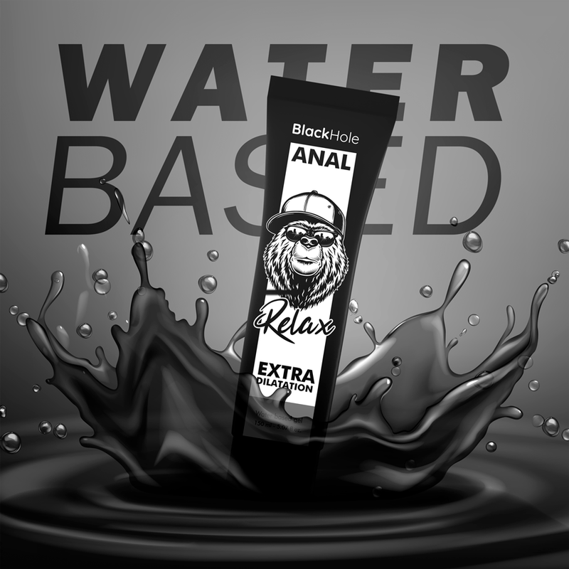 BLACK HOLE - WATER BASE GEL ANAL DILATION 150 ML 4 BLACK HOLE - WATER BASE GEL ANAL DILATION 150 ML - obrazek 4