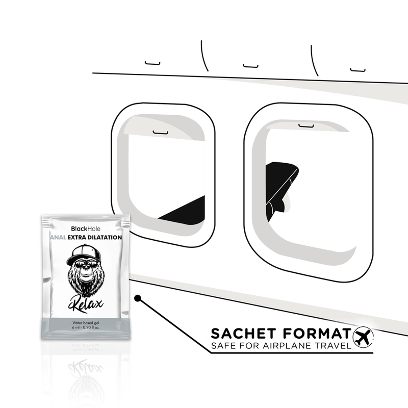 BLACK HOLE - WATER BASED GEL EXTRA DILATATION 6 ML SINGLE DOSE 5 BLACK HOLE - WATER BASED GEL EXTRA DILATATION 6 ML SINGLE DOSE - obrazek 5