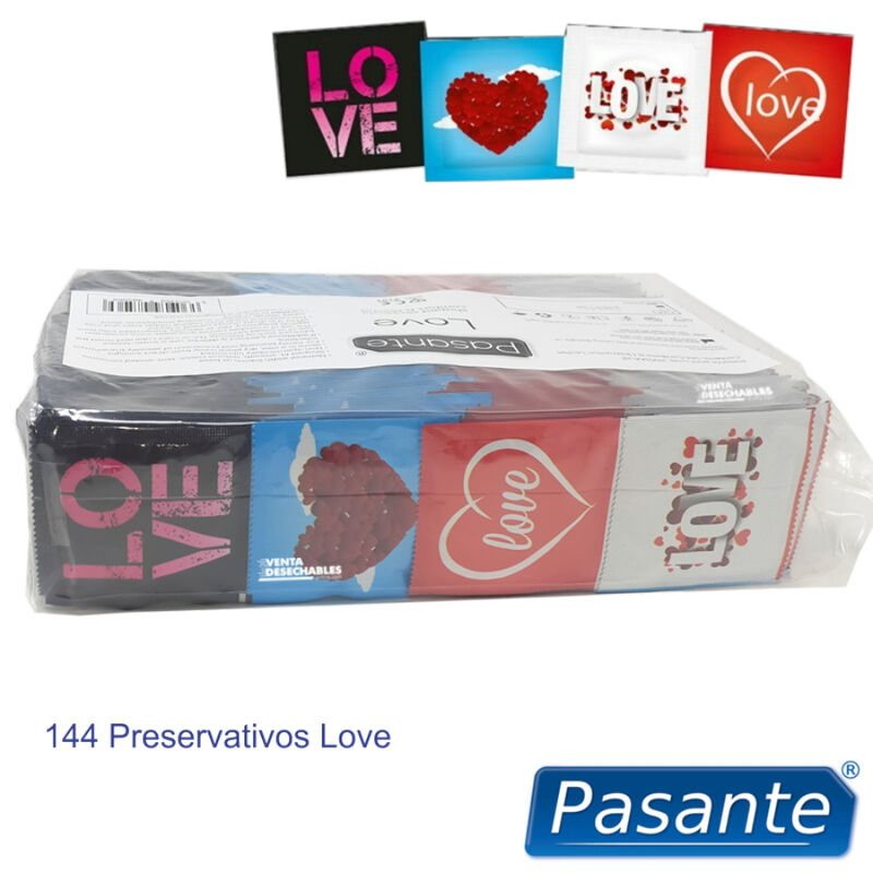 PASANTE - CONDOMS LOVE BAG 144 UNITS 3 PASANTE - CONDOMS LOVE BAG 144 UNITS - obrazek 3