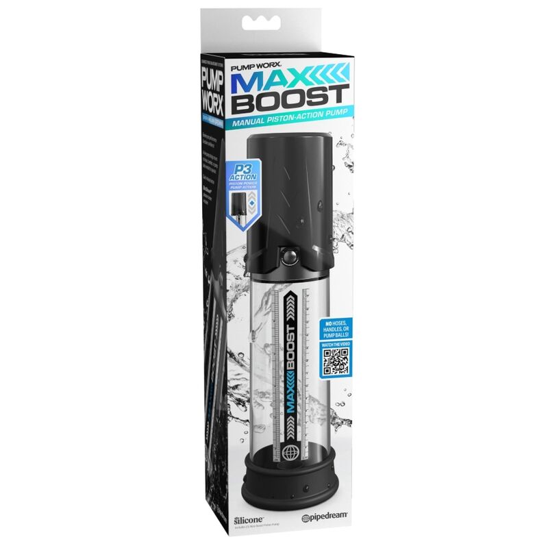 PUMP WORX - MAX BOOST BLACK 5 PUMP WORX - MAX BOOST BLACK - obrazek 5