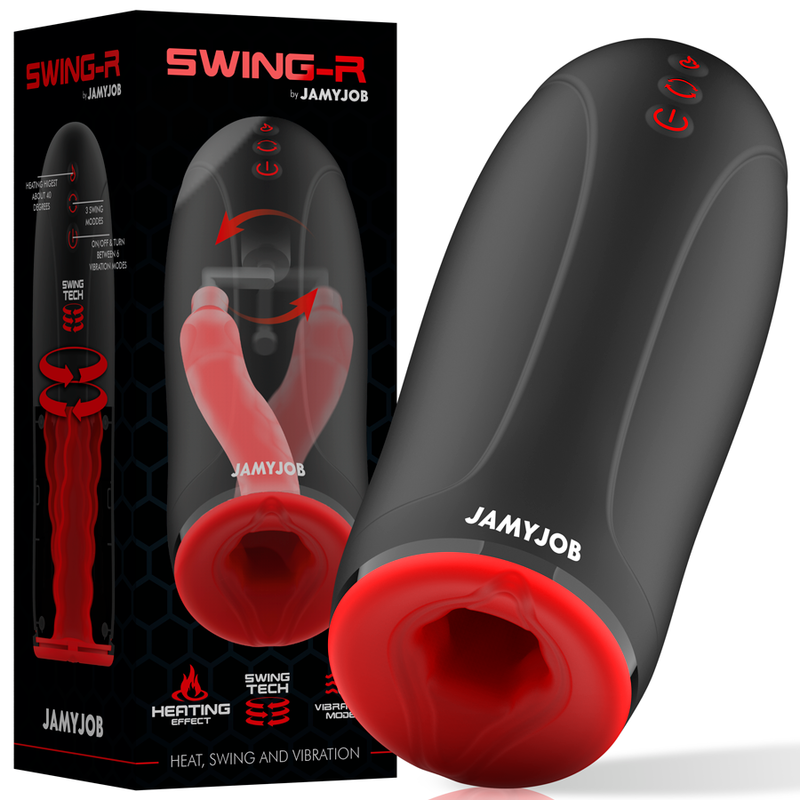JAMYJOB - SWING-R HEATING EFFECT, SWING TECH AND VIBRATION MASTURBATOR 2 JAMYJOB - SWING-R HEATING EFFECT, SWING TECH AND VIBRATION MASTURBATOR - obrazek 2