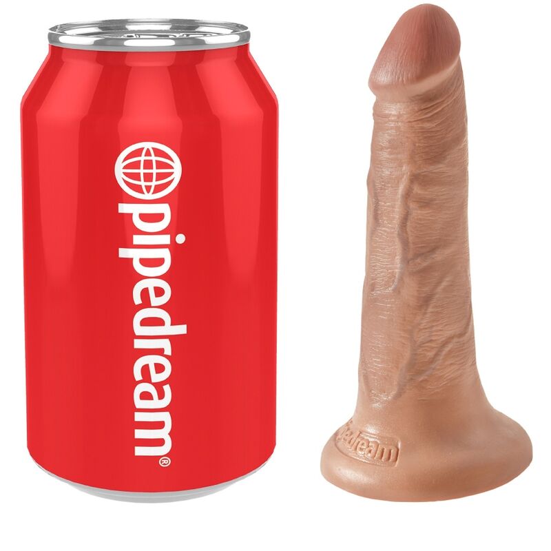 KING COCK - REALISTIC PENIS 12 CM CARAMEL 5 KING COCK - REALISTIC PENIS 12 CM CARAMEL - obrazek 5