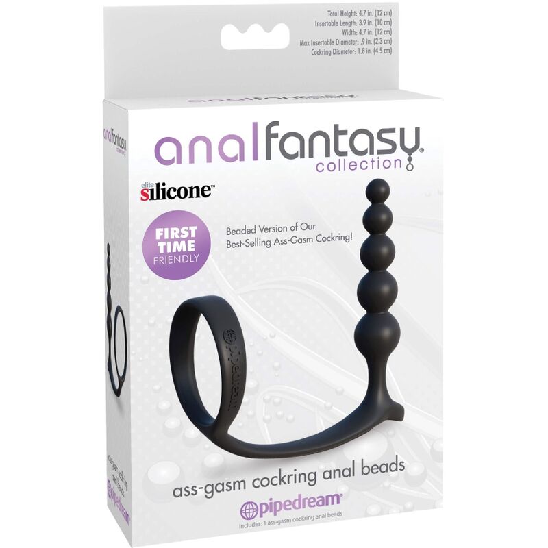 ANAL FANTASY ELITE COLLECTION - ANAL BALLS ASS-GASM COCKRING 5 ANAL FANTASY ELITE COLLECTION - ANAL BALLS ASS-GASM COCKRING - obrazek 5