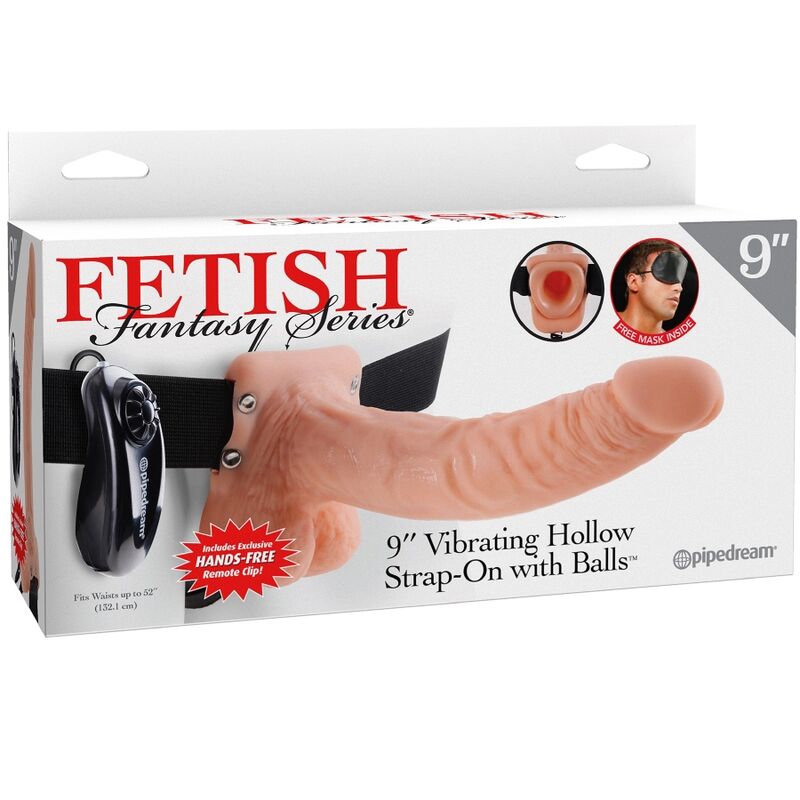 FETISH FANTASY SERIES - ADJUSTABLE HARNESS REMOTE CONTROL REALISTIC PENIS WITH TESTICLES 23 CM 5 FETISH FANTASY SERIES - ADJUSTABLE HARNESS REMOTE CONTROL REALISTIC PENIS WITH TESTICLES 23 CM - obrazek 5