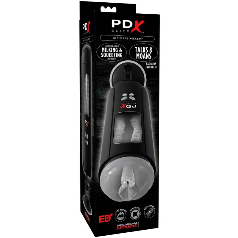 PDX ELITE - STROKER ULTIMATE MILKER WITH VOICE 5 PDX ELITE - STROKER ULTIMATE MILKER WITH VOICE - obrazek 5