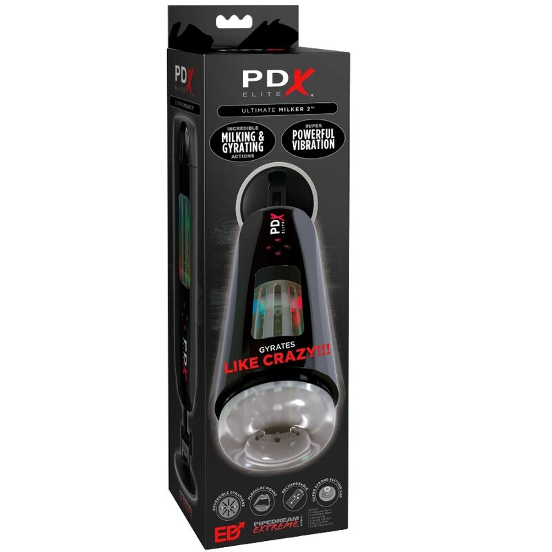 PDX ELITE - STROKER ULTIMATE MILKER 2 ROTATING VIBRATOR 3 PDX ELITE - STROKER ULTIMATE MILKER 2 ROTATING VIBRATOR - obrazek 3