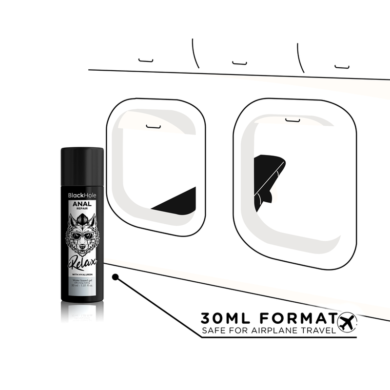 BLACK HOLE - ANAL REPAIR WATER BASED RELAX WITH HYALURON 30 ML 5 BLACK HOLE - ANAL REPAIR WATER BASED RELAX WITH HYALURON 30 ML - obrazek 5