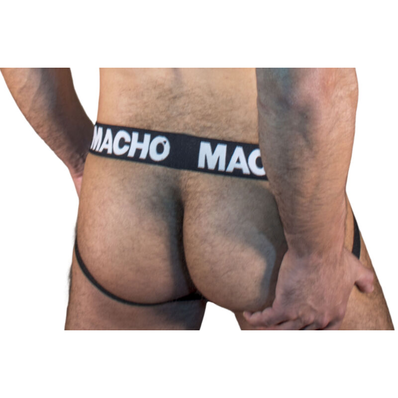 MACHO - MX25NN JOCK BLACK S 3 MACHO - MX25NN JOCK BLACK S - obrazek 3
