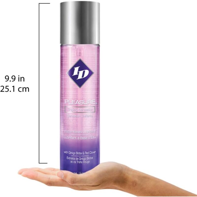 ID PLEASURE - TINGING SENSATION WATER BASED LUBRICANT 500 ML 3 ID PLEASURE - TINGING SENSATION WATER BASED LUBRICANT 500 ML - obrazek 3