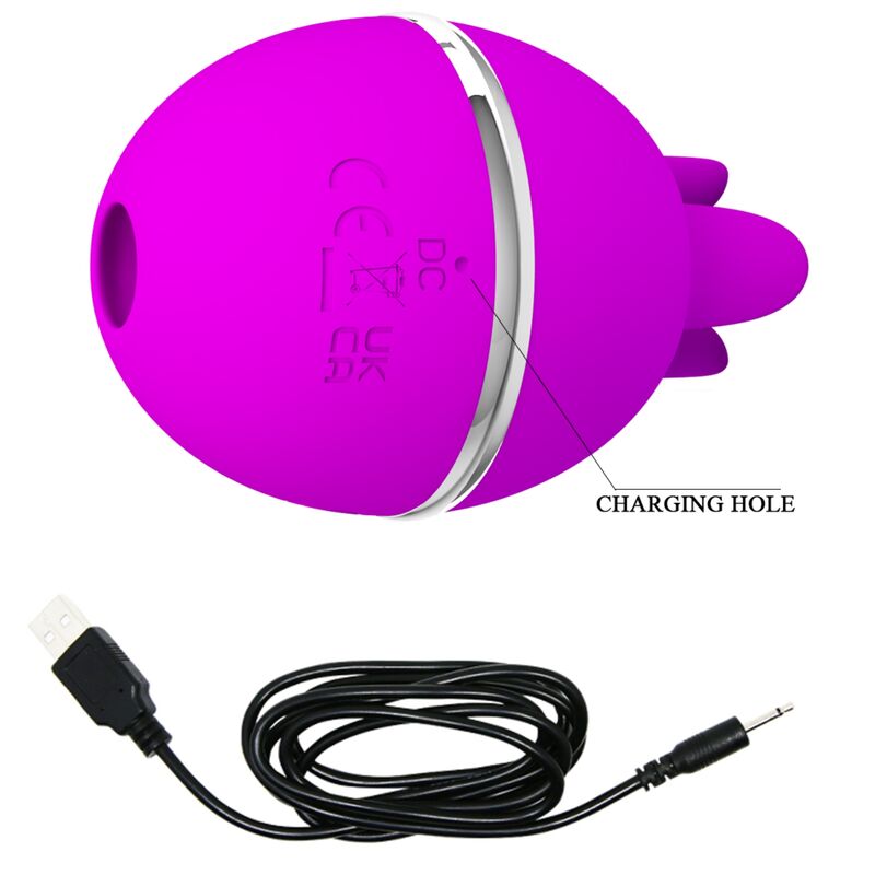 PRETTY LOVE - GEMINI BALL PURPLE ROUND SILICONE VIBRATOR 3 PRETTY LOVE - GEMINI BALL PURPLE ROUND SILICONE VIBRATOR - obrazek 3