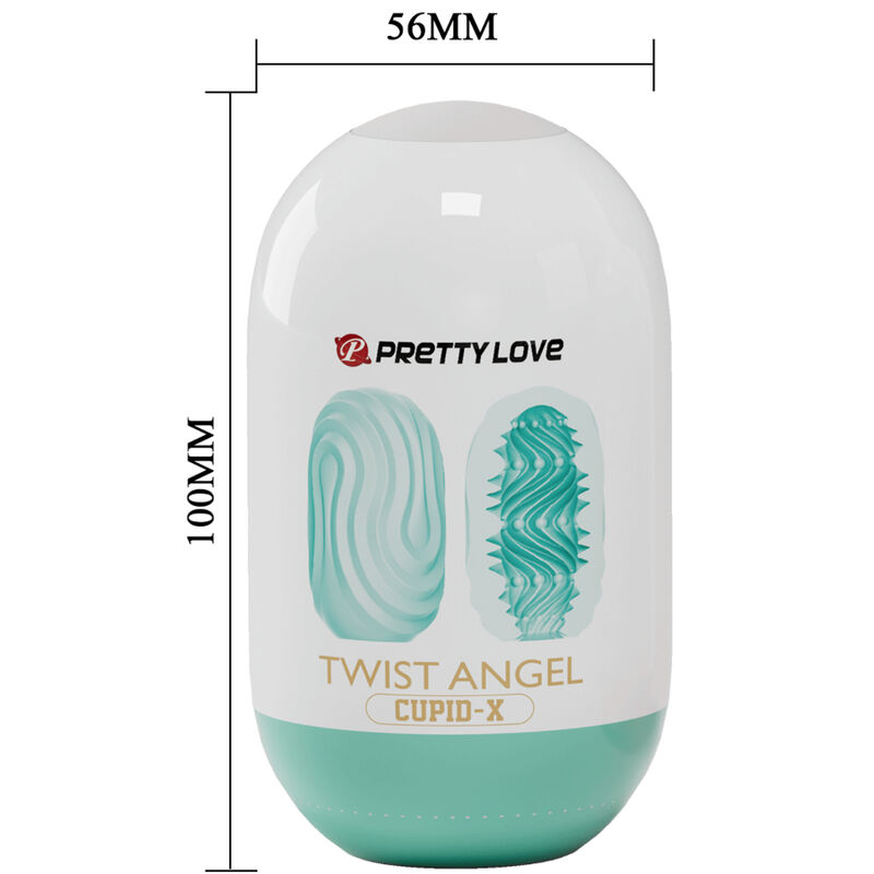 PRETTY LOVE - TWIST ANGEL CUPID MASTURBATOR EGG 4 PRETTY LOVE - TWIST ANGEL CUPID MASTURBATOR EGG - obrazek 4