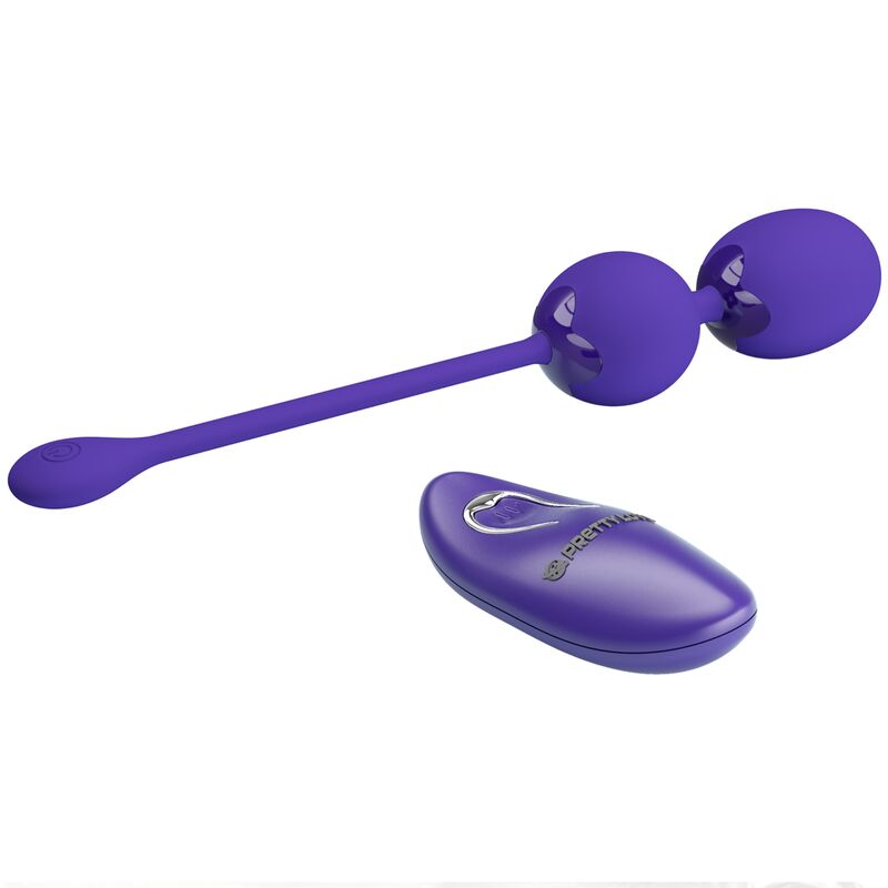 PRETTY LOVE - WILLIE YOUTH REMOTE CONTROL BALLS VIOLET VIBRATION 3 PRETTY LOVE - WILLIE YOUTH REMOTE CONTROL BALLS VIOLET VIBRATION - obrazek 3