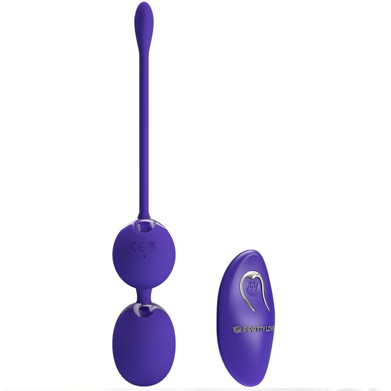 PRETTY LOVE - WILLIE YOUTH REMOTE CONTROL BALLS VIOLET VIBRATION 2 PRETTY LOVE - WILLIE YOUTH REMOTE CONTROL BALLS VIOLET VIBRATION - obrazek 2