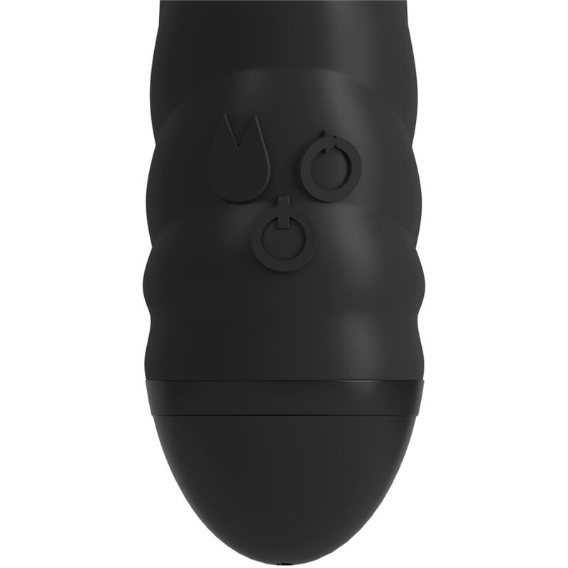 ADRIEN LASTIC - TWISTER VIBRATOR AND ROTATOR MASSAGER RABBIT BLACK 4 ADRIEN LASTIC - TWISTER VIBRATOR AND ROTATOR MASSAGER RABBIT BLACK - obrazek 4
