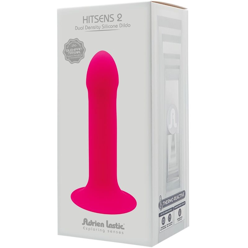 ADRIEN LASTIC - HITSENS 2 SILICONE DILDO PINK 4 ADRIEN LASTIC - HITSENS 2 SILICONE DILDO PINK - obrazek 4