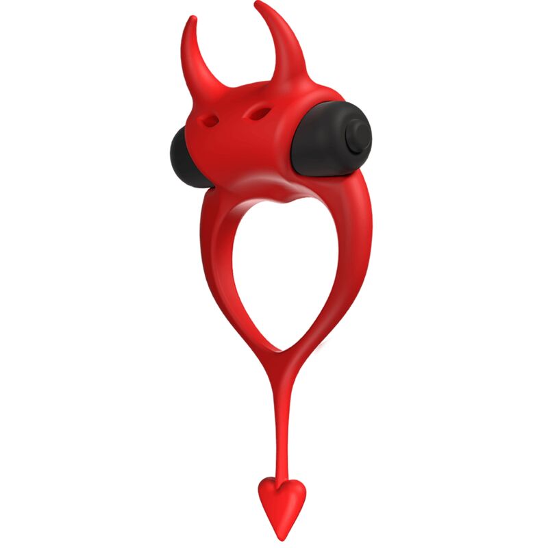 ADRIEN LASTIC - DEVOL COCKRING RED VIBRATOR RING 2 ADRIEN LASTIC - DEVOL COCKRING RED VIBRATOR RING - obrazek 2