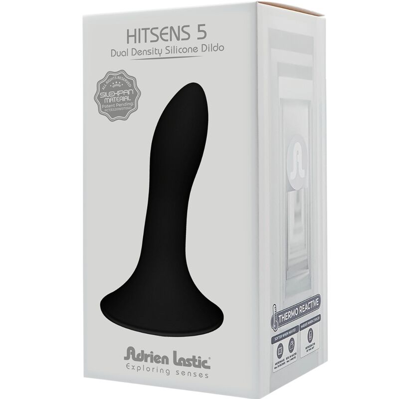 ADRIEN LASTIC - HITSENS 5 SILICONE DILDO BLACK 4 ADRIEN LASTIC - HITSENS 5 SILICONE DILDO BLACK - obrazek 4