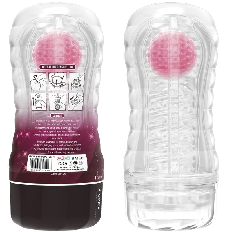 PRETTY LOVE - PINK MASTURBATOR COVER 2 PRETTY LOVE - PINK MASTURBATOR COVER - obrazek 2