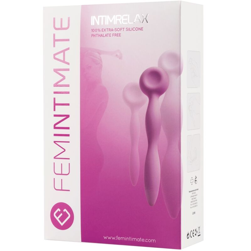 FEMINTIMATE - INTIMRELAX SET 3 VAGINAL DILATORS 5 FEMINTIMATE - INTIMRELAX SET 3 VAGINAL DILATORS - obrazek 5