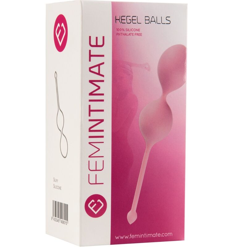 FEMINTIMATE - KEGEL BALLS SILICONE 2 FEMINTIMATE - KEGEL BALLS SILICONE - obrazek 2