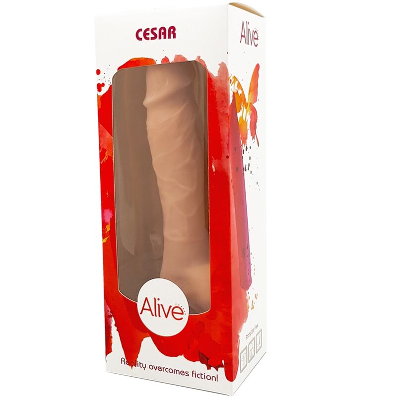 ALIVE - CESAR REALISTIC PENIS 17.5 CM 2 ALIVE - CESAR REALISTIC PENIS 17.5 CM - obrazek 2