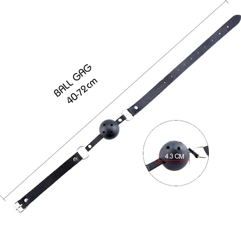 ALIVE - DISCRETION BREATHABLE GAG BLACK 2 ALIVE - DISCRETION BREATHABLE GAG BLACK - obrazek 2