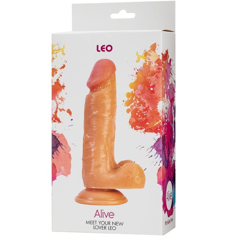 ALIVE - LEO REALISTIC PENIS 17 CM 2 ALIVE - LEO REALISTIC PENIS 17 CM - obrazek 2