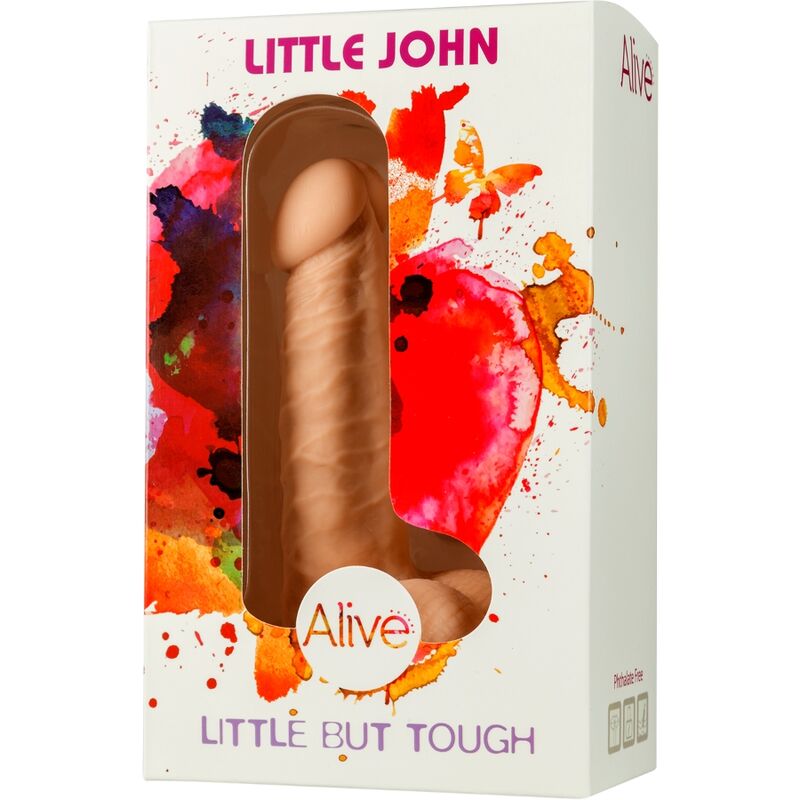 ALIVE - LITTLE JOHN REALISTIC PENIS 14.6 CM 2 ALIVE - LITTLE JOHN REALISTIC PENIS 14.6 CM - obrazek 2
