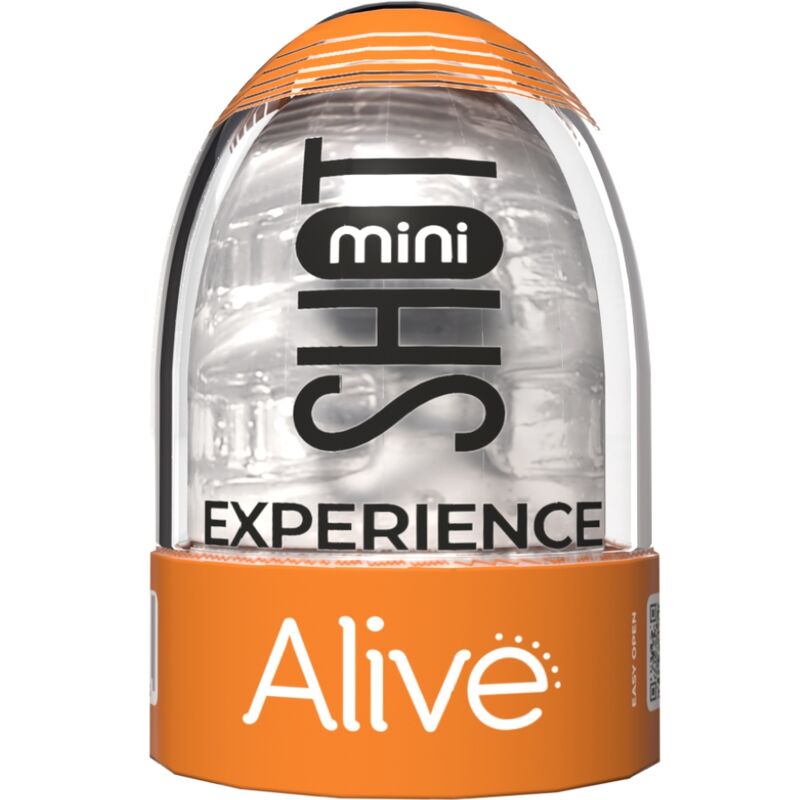 ALIVE - SHOT EXPERIENCE MINI MASTURBATOR TRANSPARENT 5 ALIVE - SHOT EXPERIENCE MINI MASTURBATOR TRANSPARENT - obrazek 5
