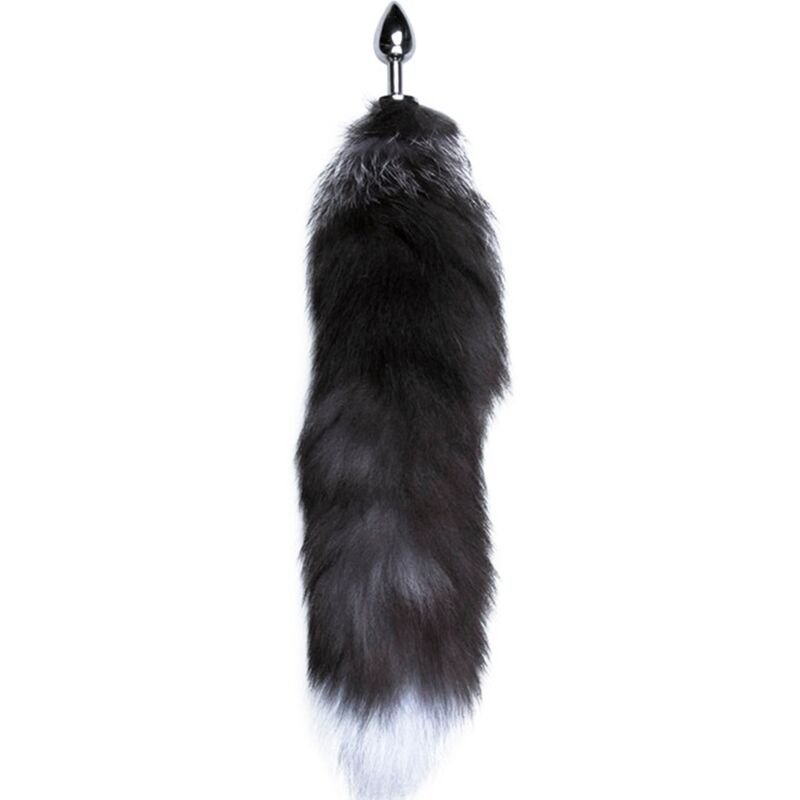 ALIVE - ANAL PLEASURE PLUG METAL FOX TAIL SIZE M 2 ALIVE - ANAL PLEASURE PLUG METAL FOX TAIL SIZE M - obrazek 2