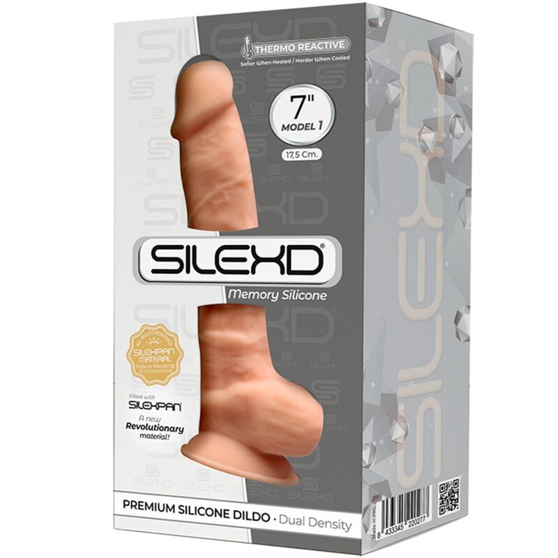 SILEXD - MODEL 1 REALISTIC PENIS PREMIUM SILEXPAN SILICONE 17.5 CM 3 SILEXD - MODEL 1 REALISTIC PENIS PREMIUM SILEXPAN SILICONE 17.5 CM - obrazek 3