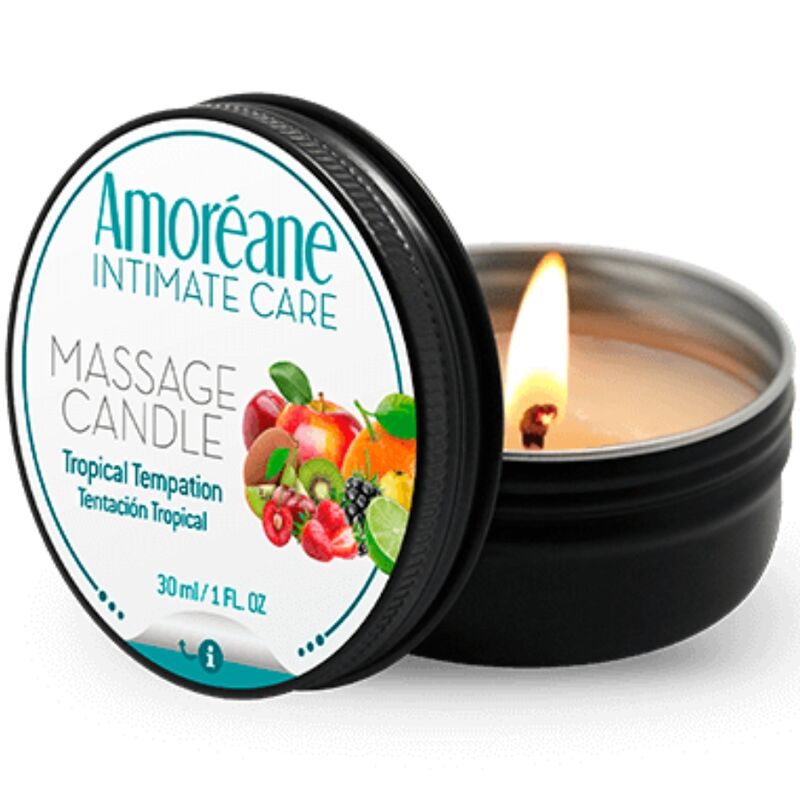 AMOREANE - MASSAGE CANDLE TROPICAL TEMPTATION 30 ML