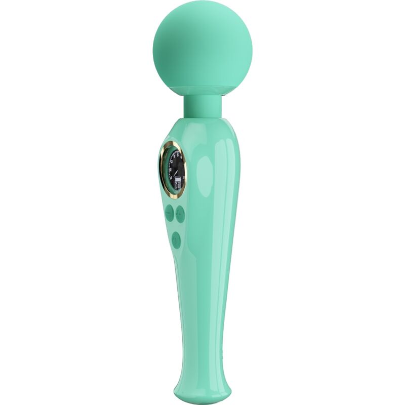PRETTY LOVE - SKYLER GREEN WAND VIBRATOR 2 PRETTY LOVE - SKYLER GREEN WAND VIBRATOR - obrazek 2