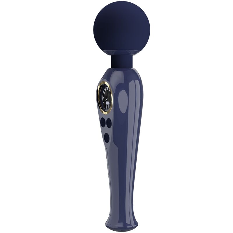 PRETTY LOVE - SKYLER VIBRATOR WAND BLUE 2 PRETTY LOVE - SKYLER VIBRATOR WAND BLUE - obrazek 2