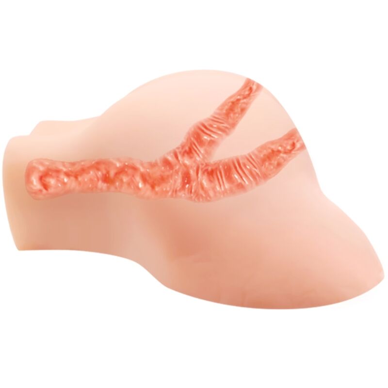 CRAZY BULL - VAGINA AND ANUS WITH REALISTIC MESH WITH VIBRATION 4 CRAZY BULL - VAGINA AND ANUS WITH REALISTIC MESH WITH VIBRATION - obrazek 4
