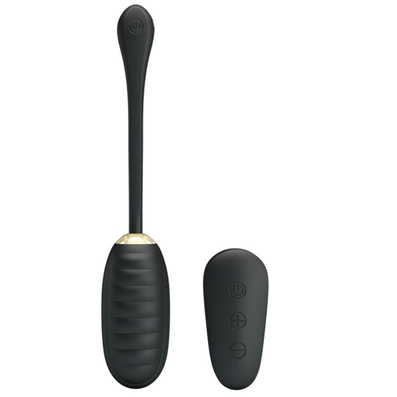 PRETTY LOVE - DOREEN LUXURY RECHARGEABLE VIBRATING EGG BLACK REMOTE CONTROL 1 PRETTY LOVE - DOREEN LUXURY RECHARGEABLE VIBRATING EGG BLACK REMOTE CONTROL
