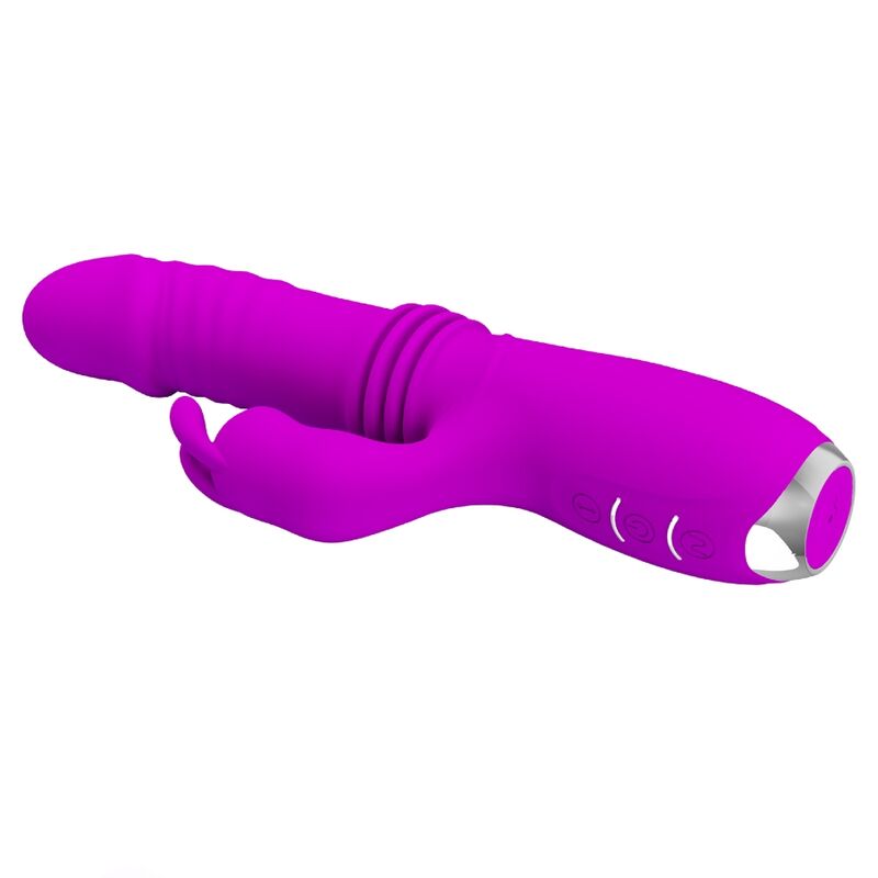 PRETTY LOVE - DOROTHY PURPLE RECHARGEABLE RABBIT VIBRATOR 3 PRETTY LOVE - DOROTHY PURPLE RECHARGEABLE RABBIT VIBRATOR - obrazek 3