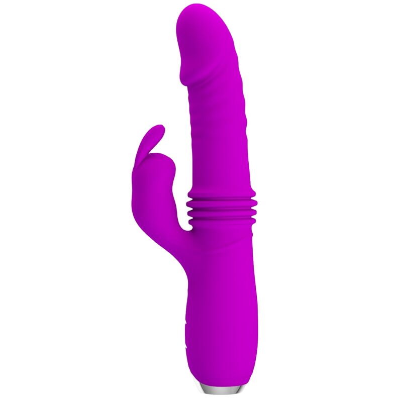 PRETTY LOVE - DOROTHY PURPLE RECHARGEABLE RABBIT VIBRATOR 2 PRETTY LOVE - DOROTHY PURPLE RECHARGEABLE RABBIT VIBRATOR - obrazek 2