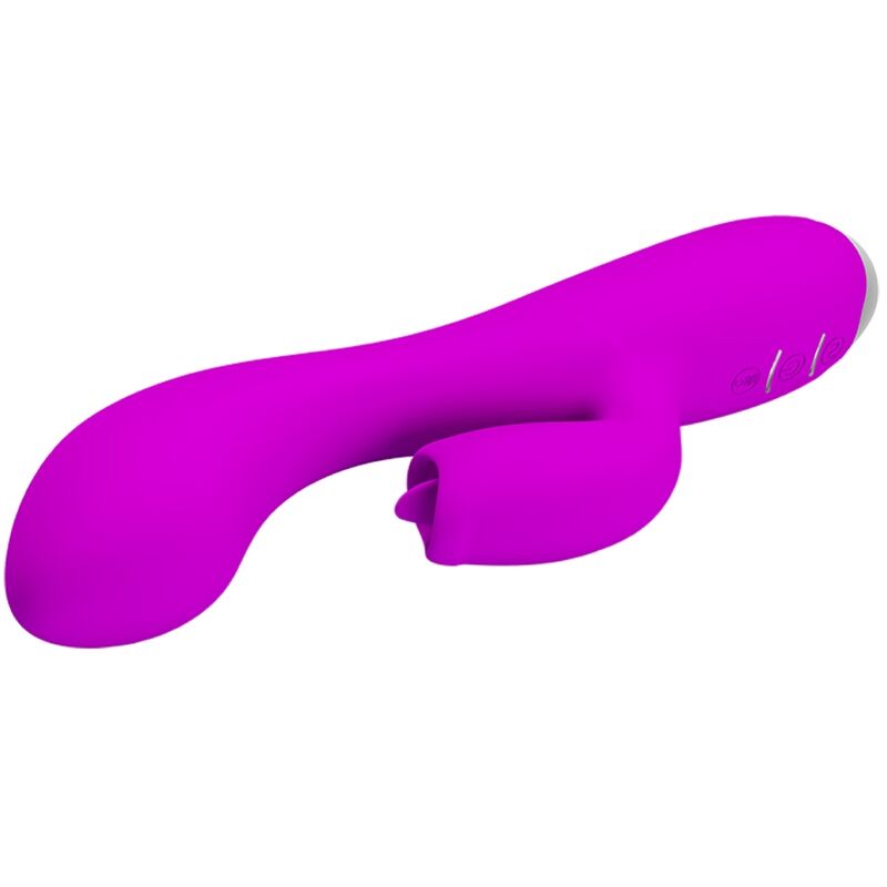 PRETTY LOVE - GLORIA RECHARGEABLE RABBIT VIBRATOR-WATERPROOF PURPLE 3 PRETTY LOVE - GLORIA RECHARGEABLE RABBIT VIBRATOR-WATERPROOF PURPLE - obrazek 3