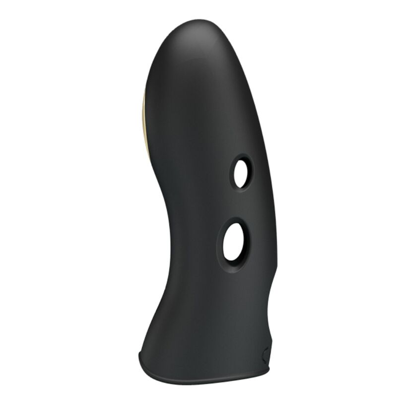 PRETTY LOVE - MARICO BLACK ELECTRO-STIMULATOR FINGER COVER 2 PRETTY LOVE - MARICO BLACK ELECTRO-STIMULATOR FINGER COVER - obrazek 2