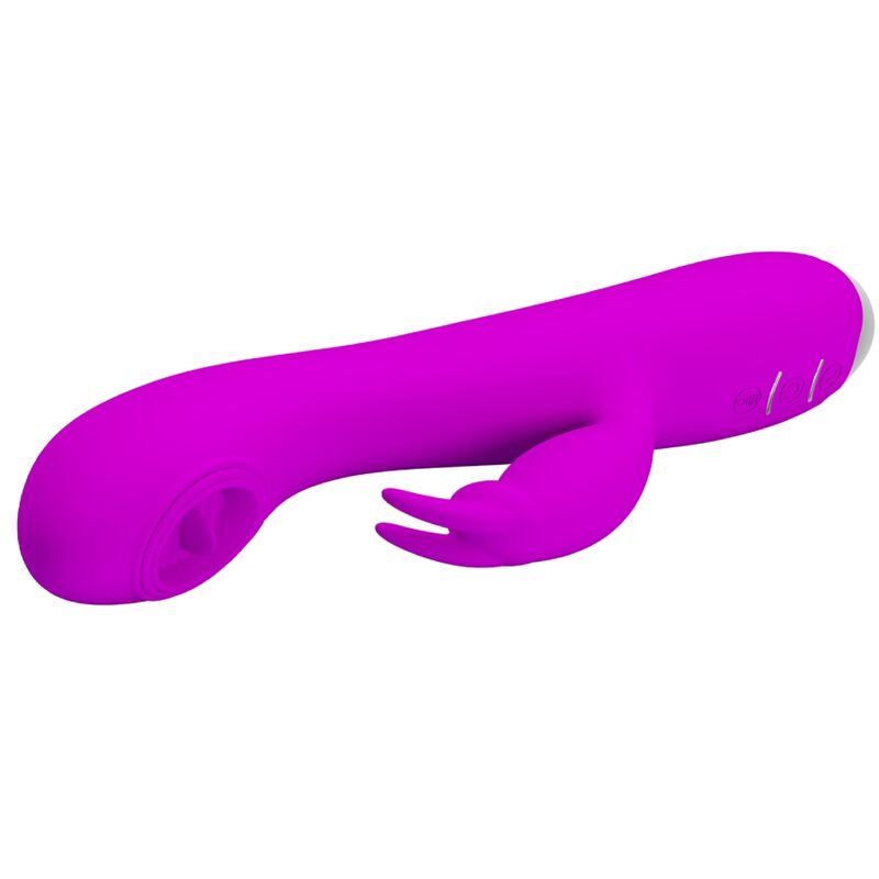 PRETTY LOVE - RACHEL RECHARGEABLE VIBRATOR WITH PURPLE SUCTION CUP 2 PRETTY LOVE - RACHEL RECHARGEABLE VIBRATOR WITH PURPLE SUCTION CUP - obrazek 2