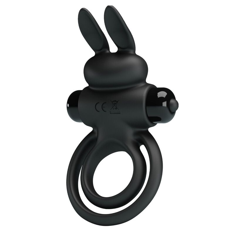 PRETTY LOVE - VIBRATOR III RABBIT RING FOR BLACK PENIS 2 PRETTY LOVE - VIBRATOR III RABBIT RING FOR BLACK PENIS - obrazek 2