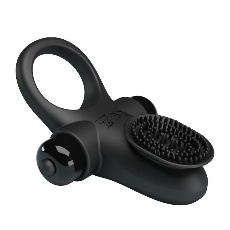 PRETTY LOVE - VIBRATOR RING II FOR THE BLACK PENIS 5 PRETTY LOVE - VIBRATOR RING II FOR THE BLACK PENIS - obrazek 5