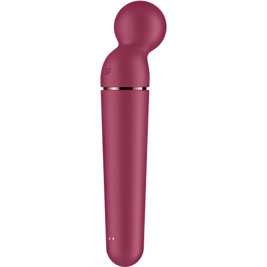 SATISFYER - PLANET WAND-ER VIBRATOR MASSAGER BERRY 3 SATISFYER - PLANET WAND-ER VIBRATOR MASSAGER BERRY - obrazek 3
