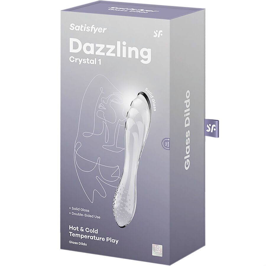 SATISFYER - DAZZLING CRYSTAL TRANSPARENT 5 SATISFYER - DAZZLING CRYSTAL TRANSPARENT - obrazek 5