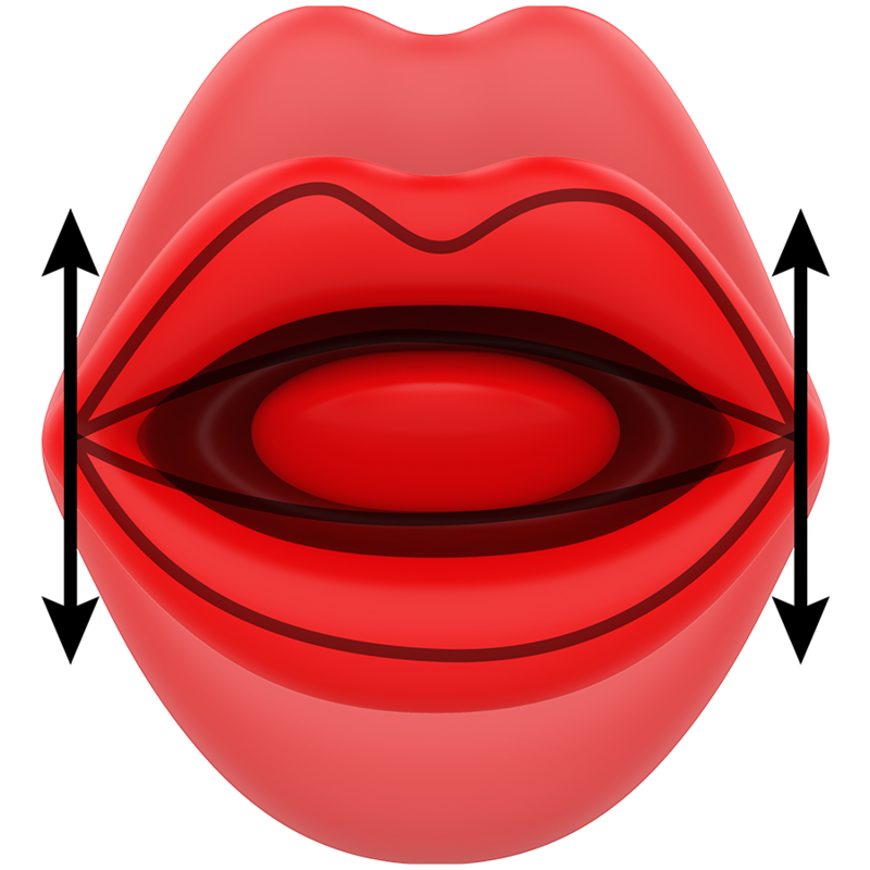 MIA - SIENA TRIPLE PLEASURE VIBRATING + BITING 4 MIA - SIENA TRIPLE PLEASURE VIBRATING + BITING - obrazek 4