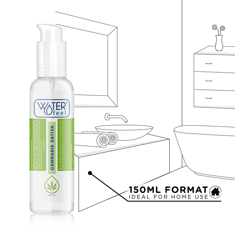 WATERFEEL - CANNABIS LUBRICANT 150 ML 5 WATERFEEL - CANNABIS LUBRICANT 150 ML - obrazek 5